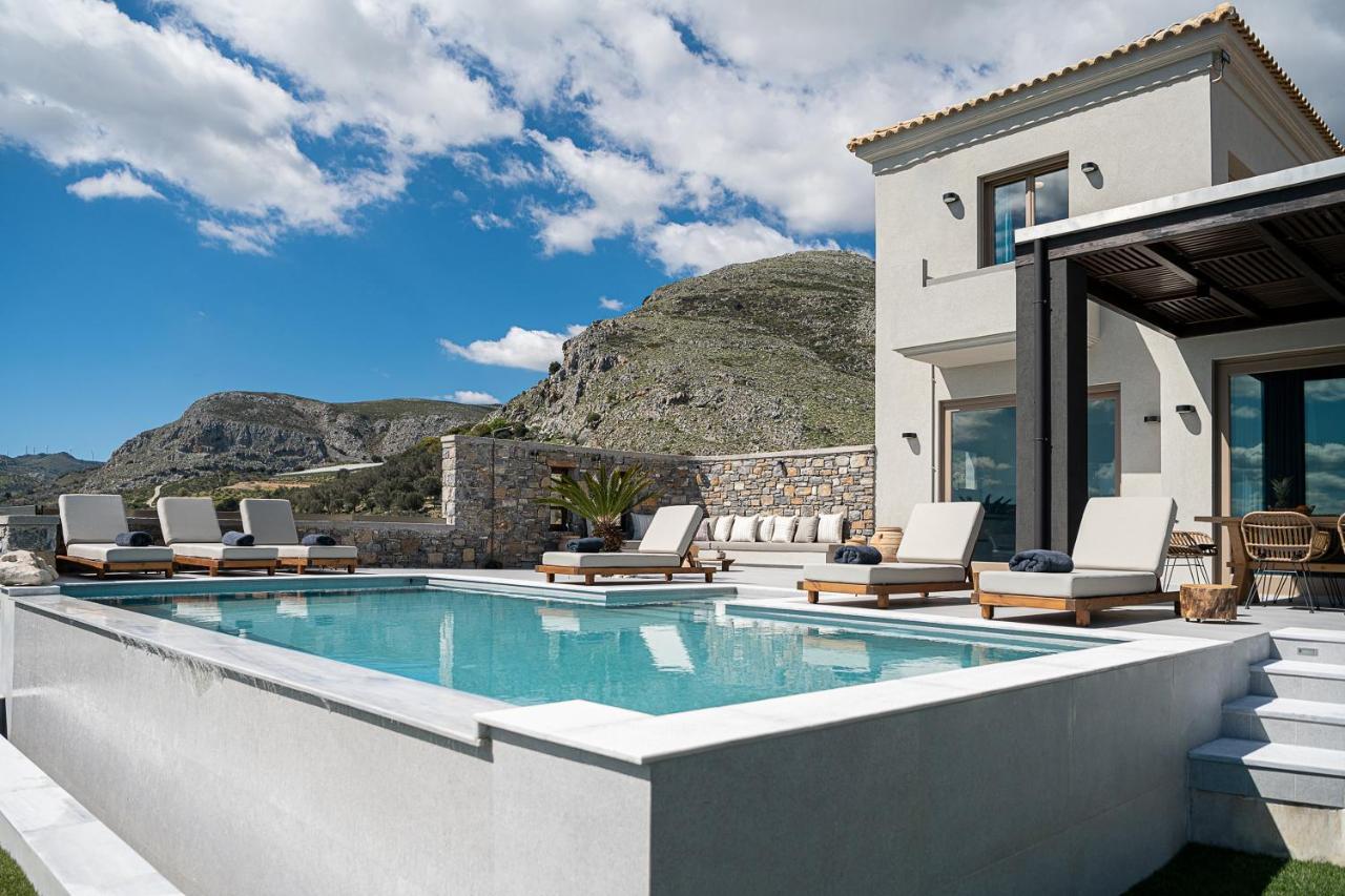Villa Amavi - Private Heated Pool Kato Asites Exteriér fotografie